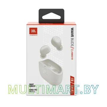 Наушники JBL Wave Buds (белый) картинка 11